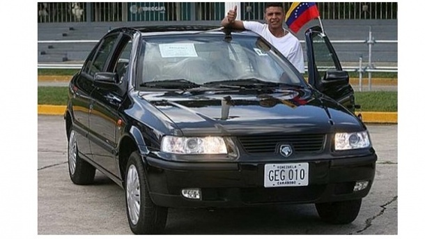 تخت گاز خودروهای ساخت ایران در ونزوئلا