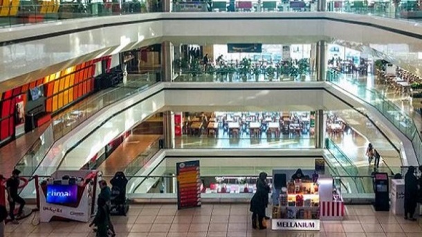 پاساژ معروف در خیابان ولیعصر تهران پلمب شد