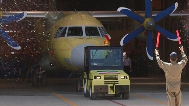 فیلم| هواپیمای ساخت ایران به پرواز درآمد