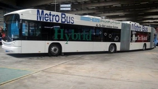 اتوبوس های غول‌پیکر وارد تهران می‌شوند