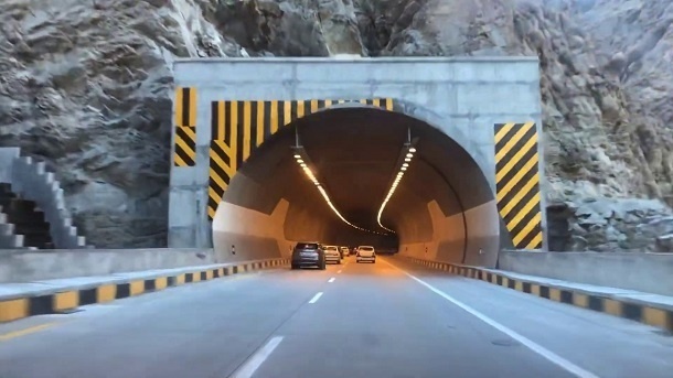 مسیر رفت فاز 2 آزادراه تهران-شمال، زیر بار ترافیک