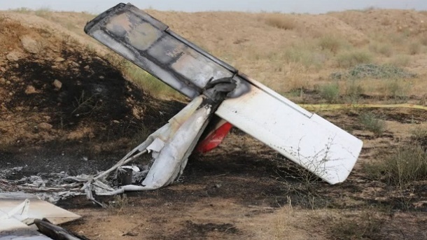 ۲ فوتی در سقوط هواپیمای آموزشی در کرج 