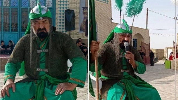 شباهت باورنکردنی چهره این تعزیه خوان به محسن رضایی
