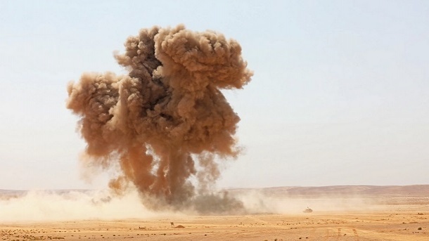 انفجار مهیب مهمات عمل نشده در پادگان نیروی دریایی منجیل