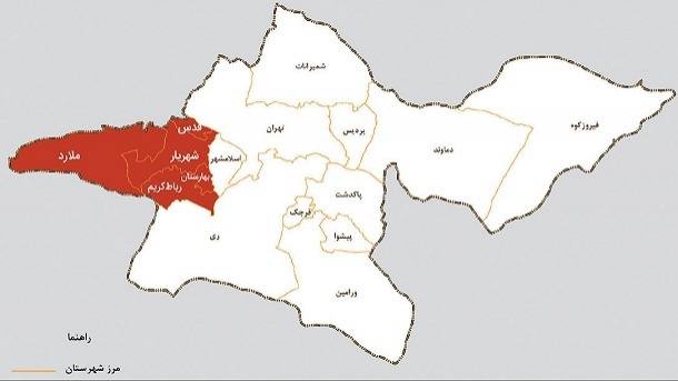 پایتخت ایران پس ‏‏‌از تجزیه تهران
