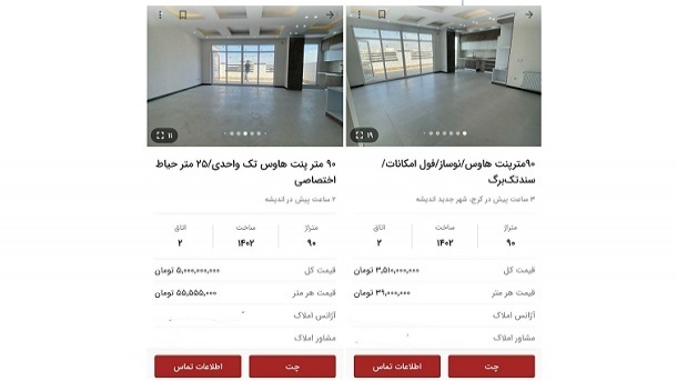 قیمت‌سازی بنگاه ها در بازار مسکن + سند