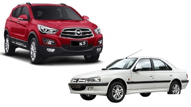 فروش فوری هایما S5 و پژو پارس (شهریور 1402)