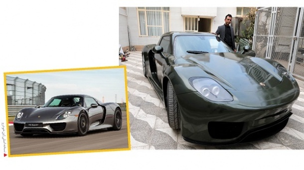 7 سال تلاش برای ساخت پورشه دست ساز در ایران