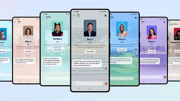خطر چت‌ربات‌های هوش مصنوعی متا که شبیه افراد مشهورند