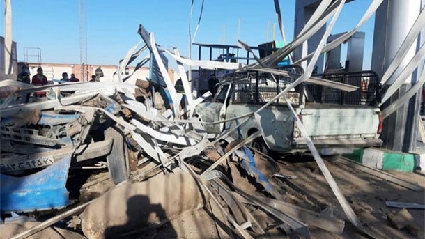 انفجار مرگبار 2 خودرو هنگام سوخت گیری