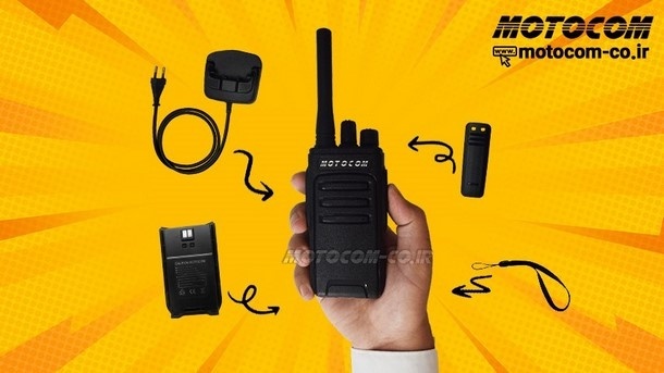 تعمیر و لوازم جانبی بیسیم موتوکام MOTOCOM