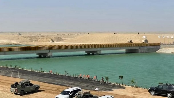 طالبان فاز دوم کانال انتقال آب قوش‌تپه را آغاز کرد