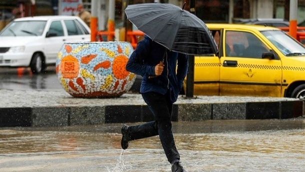 بارش‌های سیل‌آسا در برخی استان‌های ایران