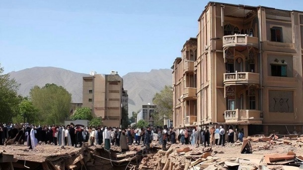 پیشبینی هوش مصنوعی از خسارت زلزله هفت ریشتری تهران + تصاویر