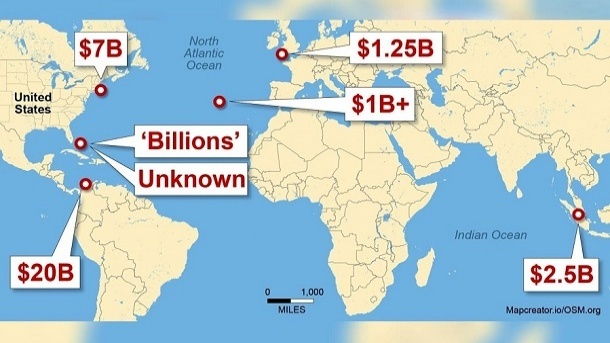 بزرگترین گنج‌هایی که هنوز در اعماق اقیانوس‌ها هستند