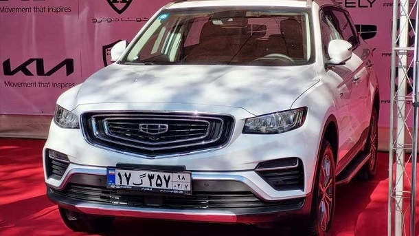 شاسی بلند جدید جیلی در ایران
