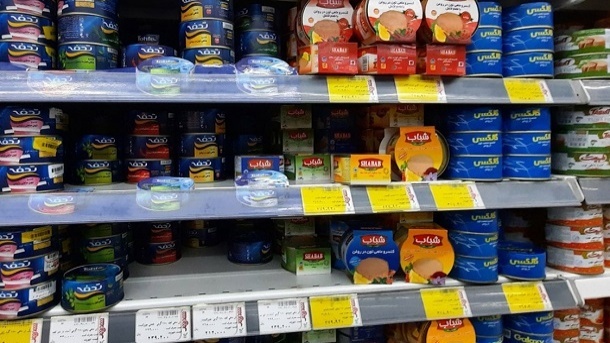 لیست قیمت جدید انواع تن ماهی 1402/10/04 