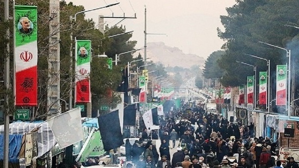 حادثه تروریستی در مراسم سالگرد حاج قاسم سلیمانی