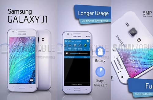 اولین تصاویر از سامسونگ Galaxy J1